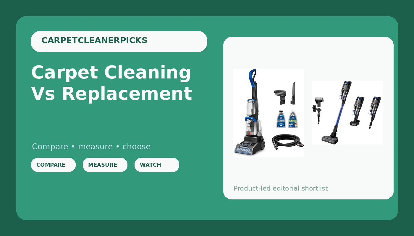 Carpet Cleaning Vs Replacement - CarpetCleanerPicks review with measurements and honest opinion