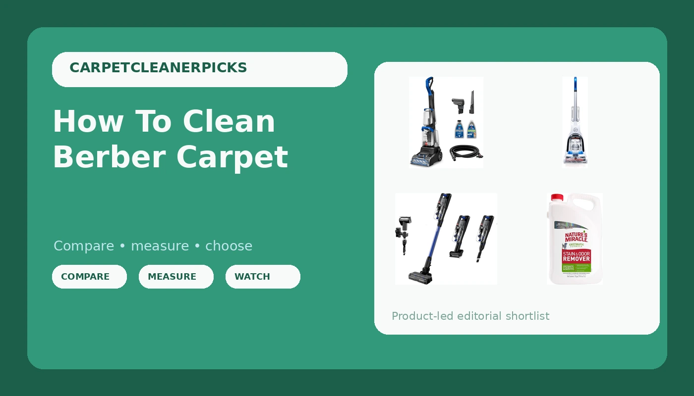 How To Clean Berber Carpet - CarpetCleanerPicks review with measurements and honest opinion