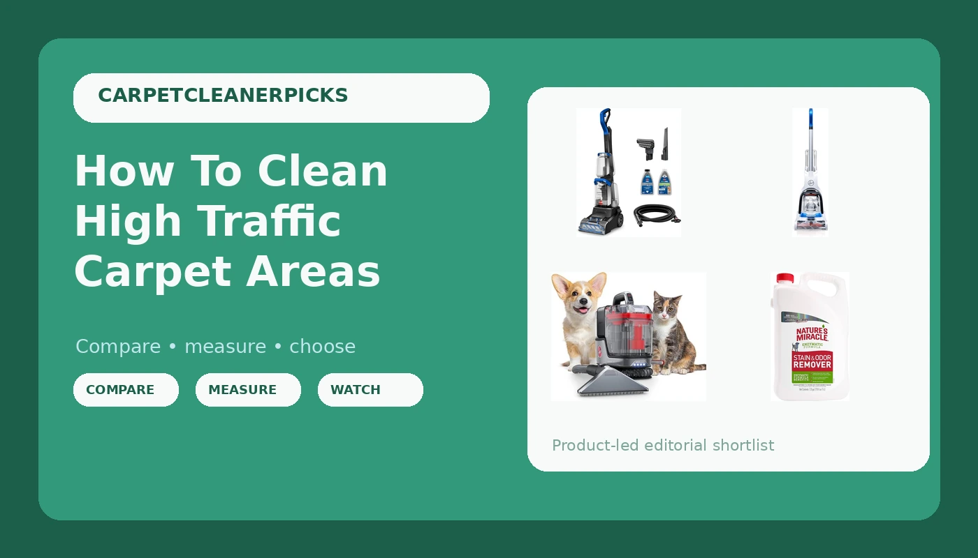 How To Clean High Traffic Carpet Areas - CarpetCleanerPicks review with measurements and honest opinion