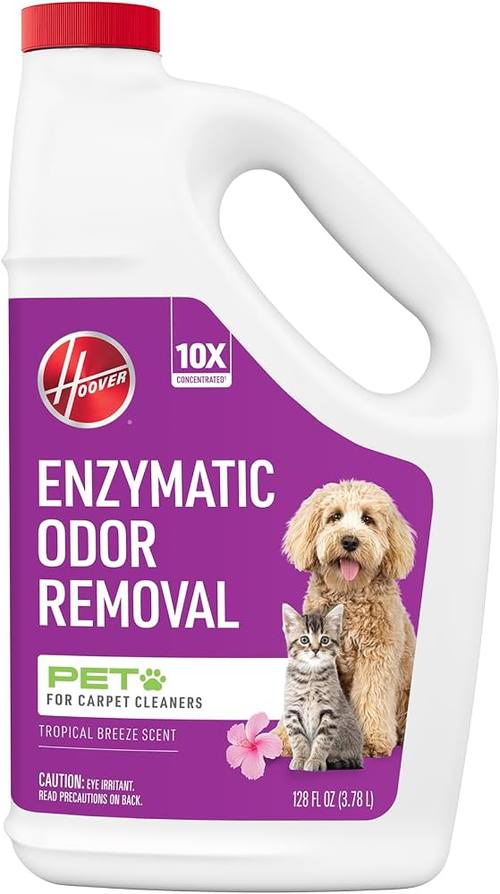 Hoover Pet Carpet Cleaner Solution, 128 Oz., Tropical Breeze Scent